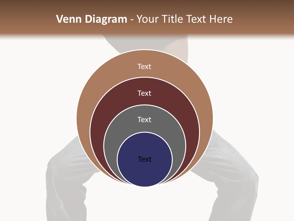 Moving Fitness Female PowerPoint Template