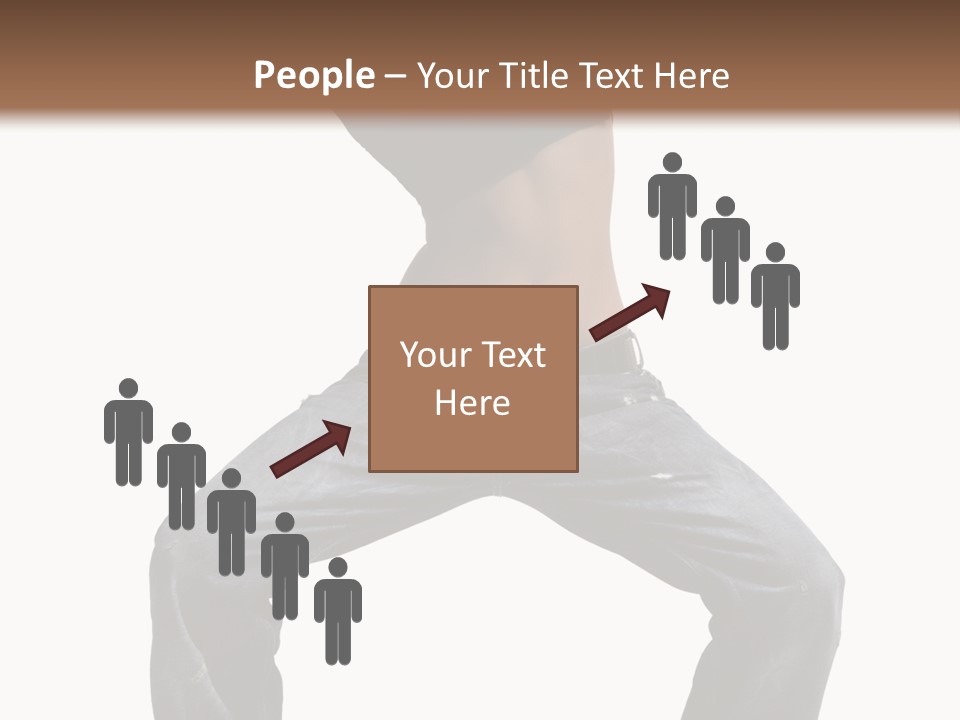 Moving Fitness Female PowerPoint Template