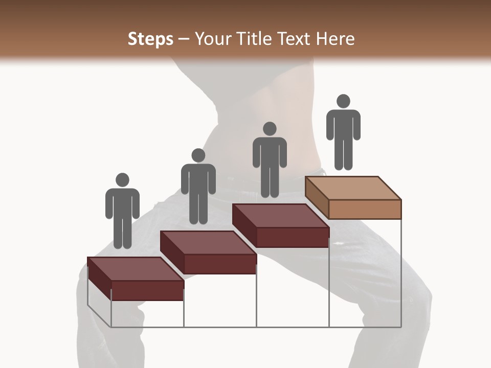 Moving Fitness Female PowerPoint Template