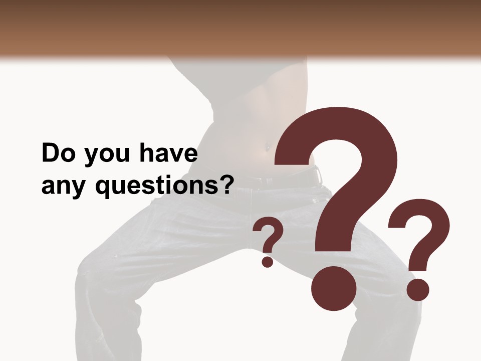 Moving Fitness Female PowerPoint Template