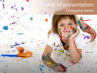 Art Casual Artistic PowerPoint Template