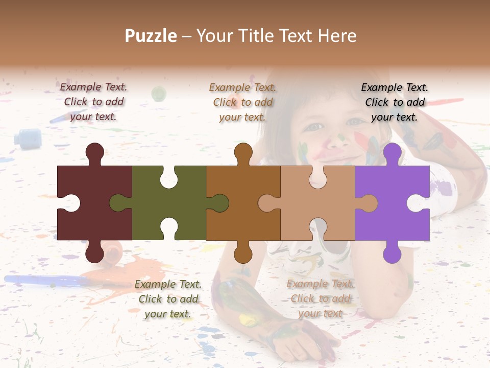 Art Casual Artistic PowerPoint Template