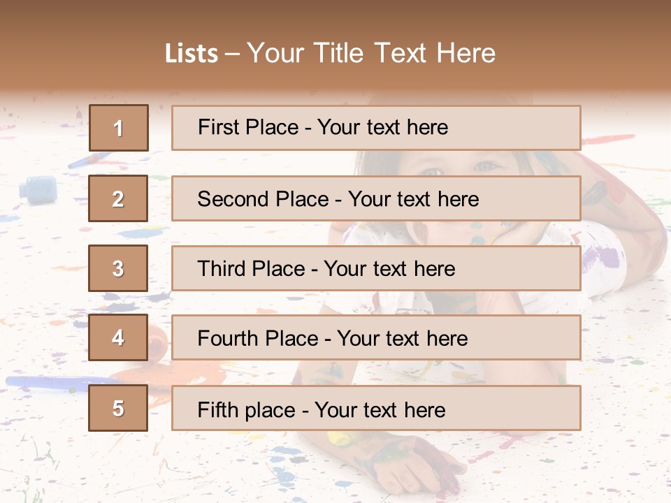 Art Casual Artistic PowerPoint Template