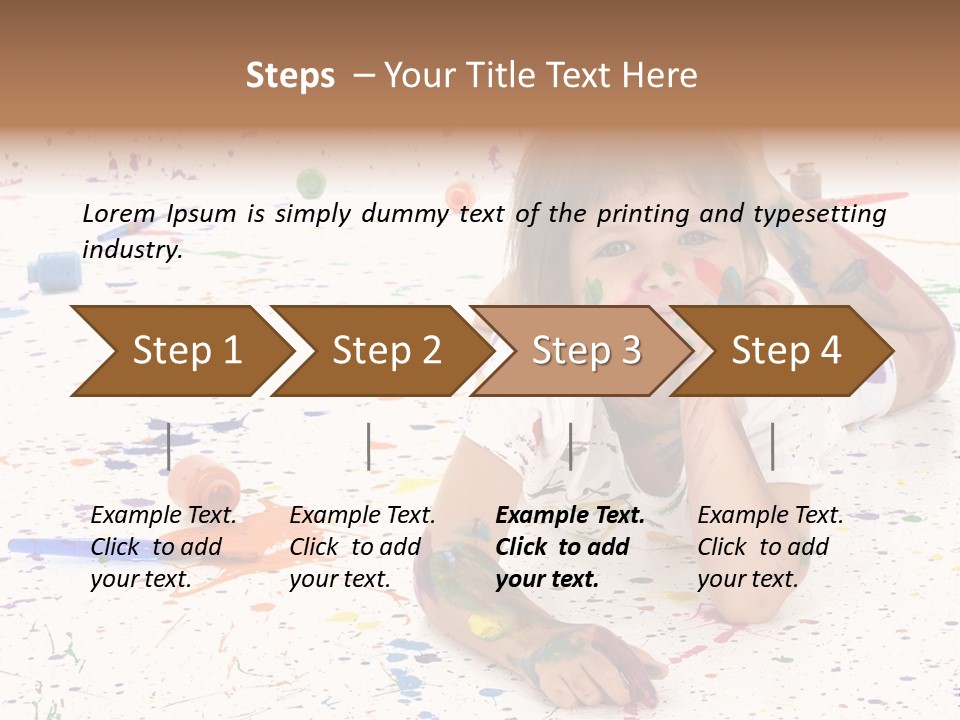 Art Casual Artistic PowerPoint Template