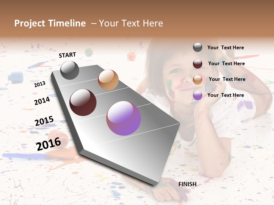 Art Casual Artistic PowerPoint Template
