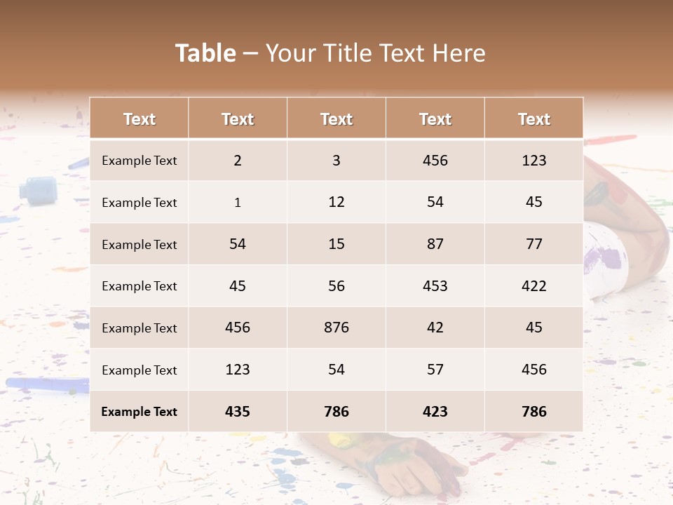 Art Casual Artistic PowerPoint Template