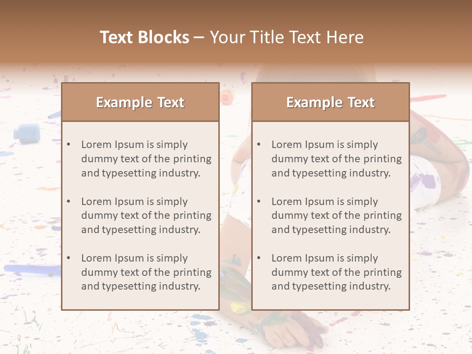 Art Casual Artistic PowerPoint Template