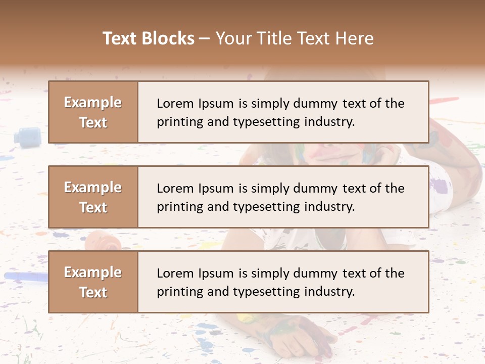 Art Casual Artistic PowerPoint Template