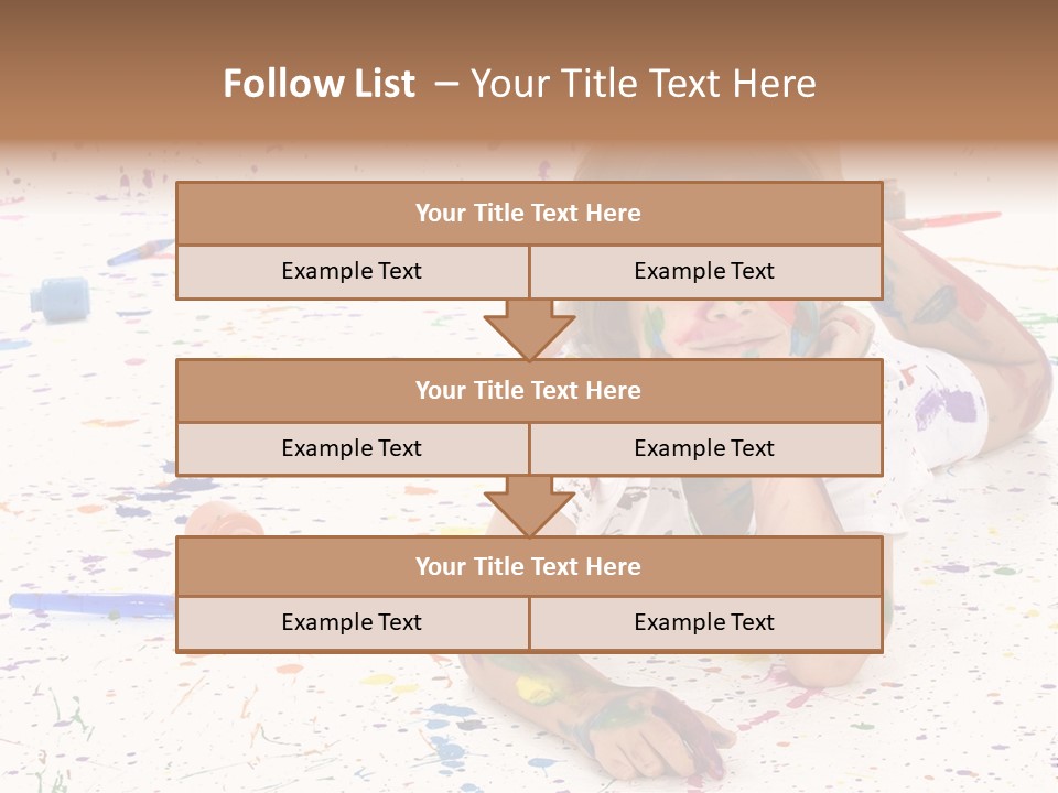 Art Casual Artistic PowerPoint Template