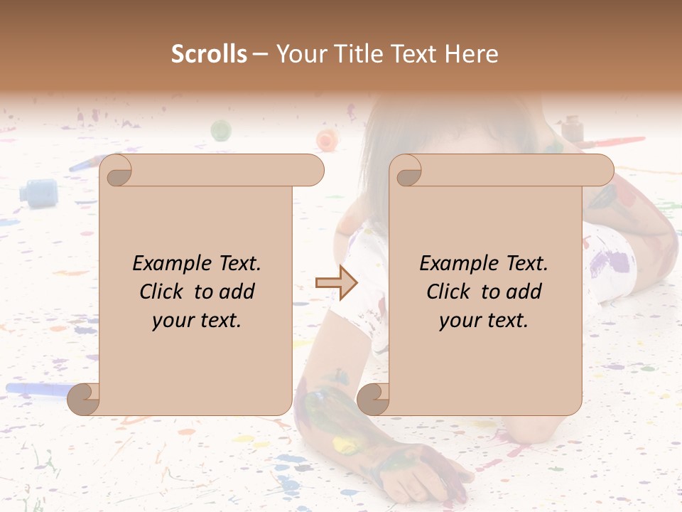Art Casual Artistic PowerPoint Template