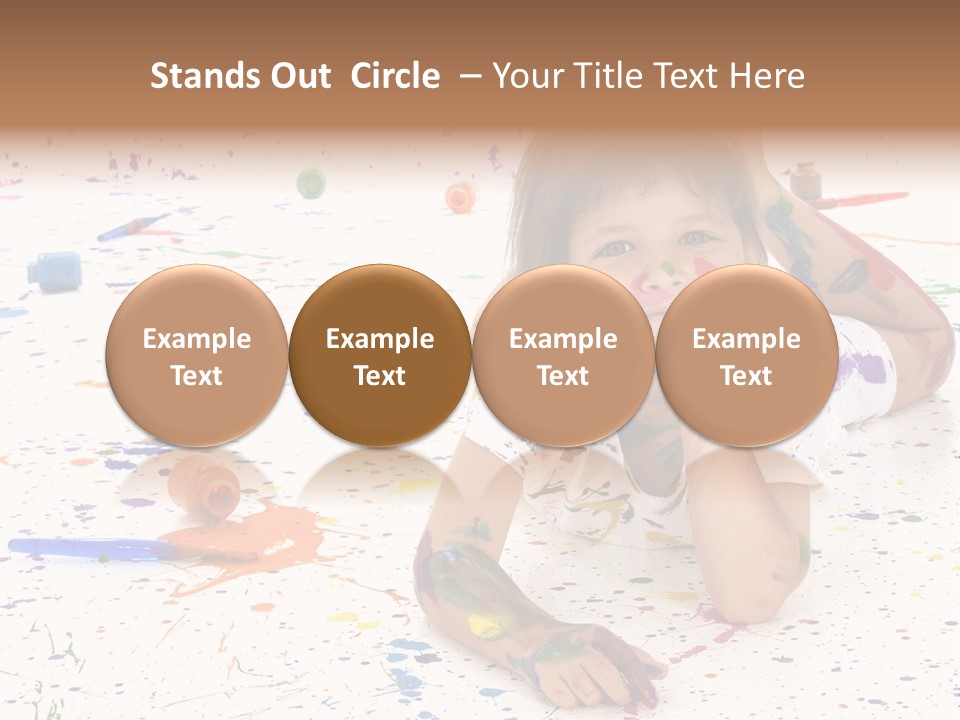 Art Casual Artistic PowerPoint Template
