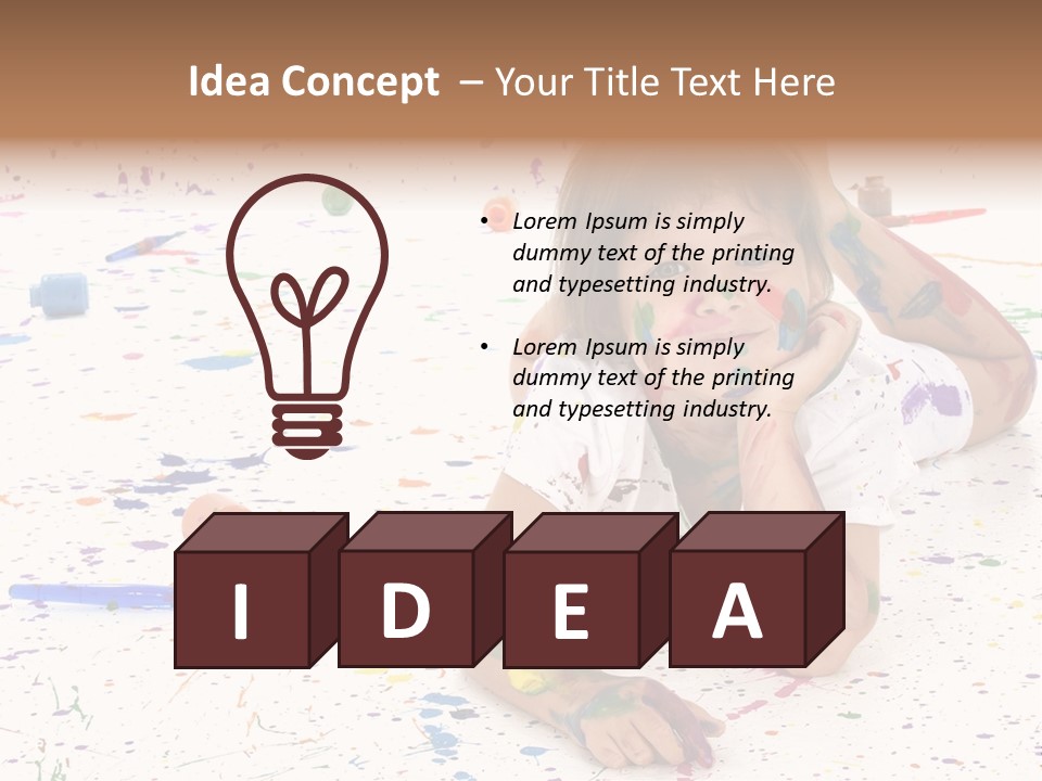 Art Casual Artistic PowerPoint Template