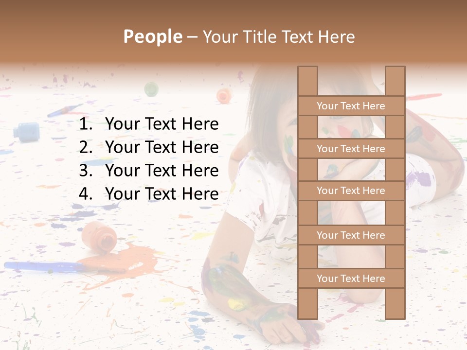 Art Casual Artistic PowerPoint Template