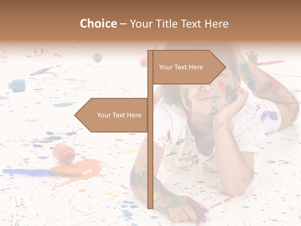 Art Casual Artistic PowerPoint Template