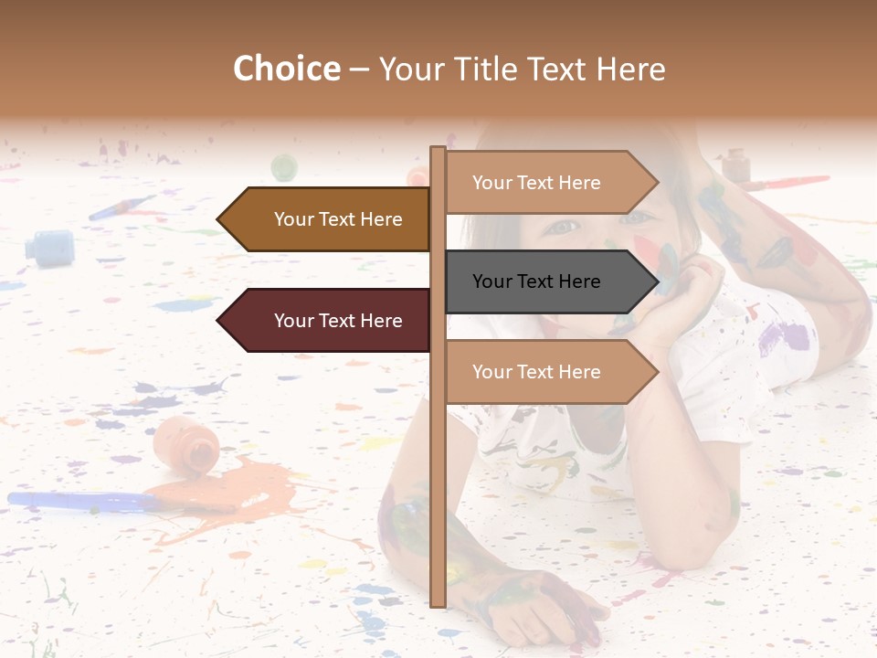 Art Casual Artistic PowerPoint Template