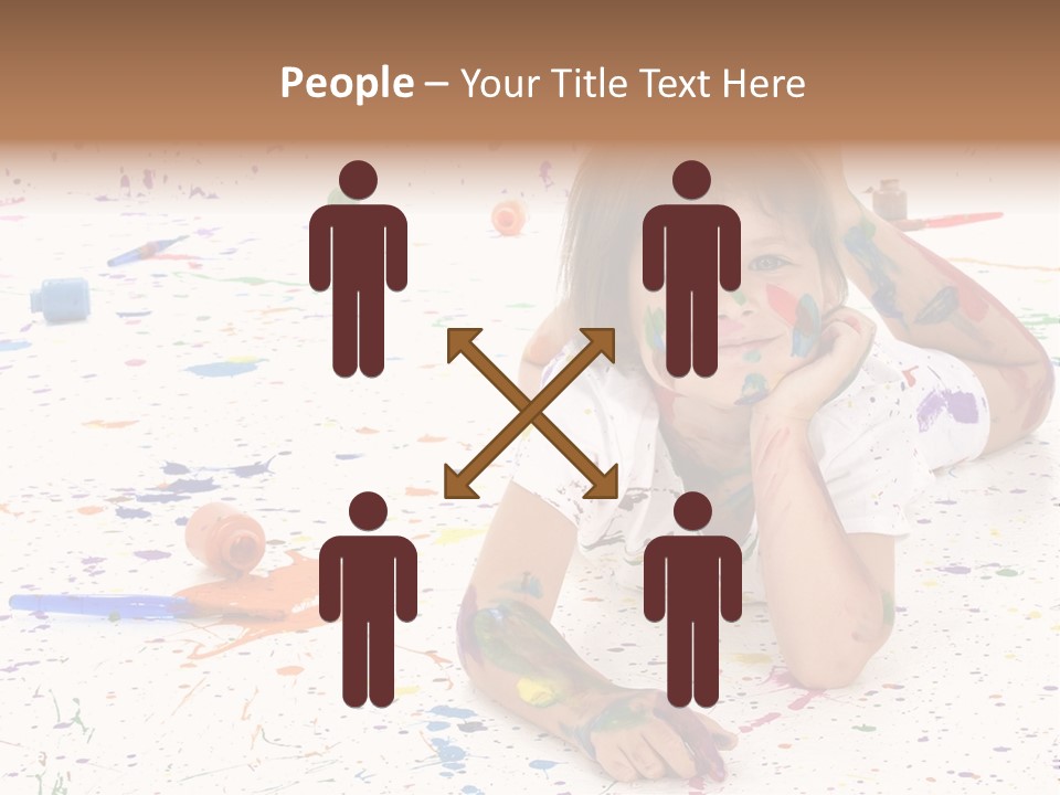 Art Casual Artistic PowerPoint Template