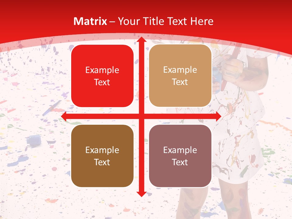 Full Body Colour Play PowerPoint Template