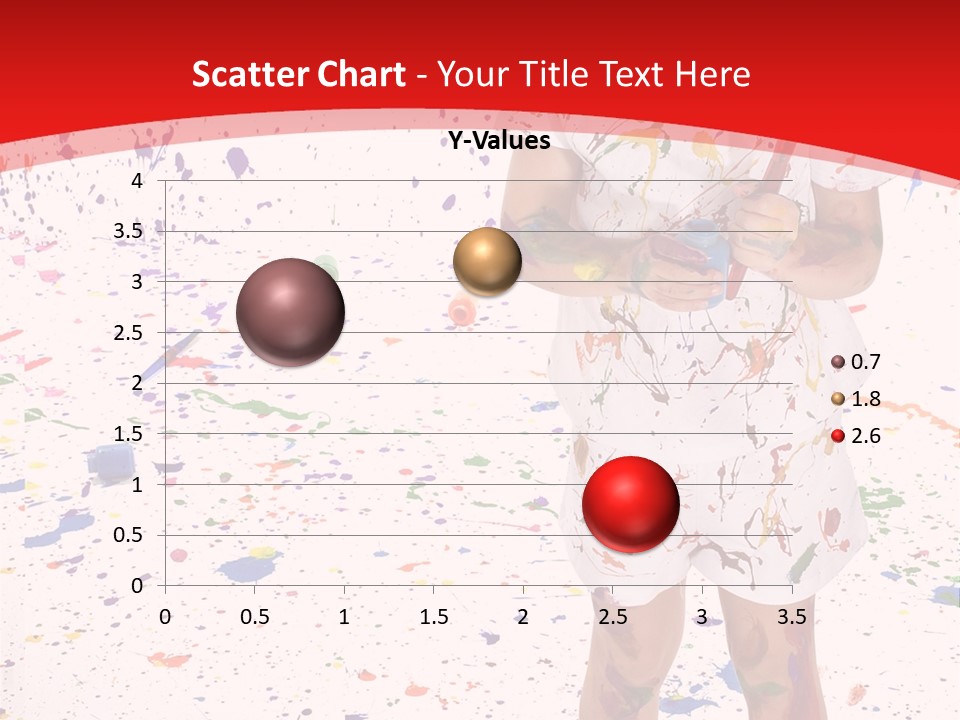 Full Body Colour Play PowerPoint Template