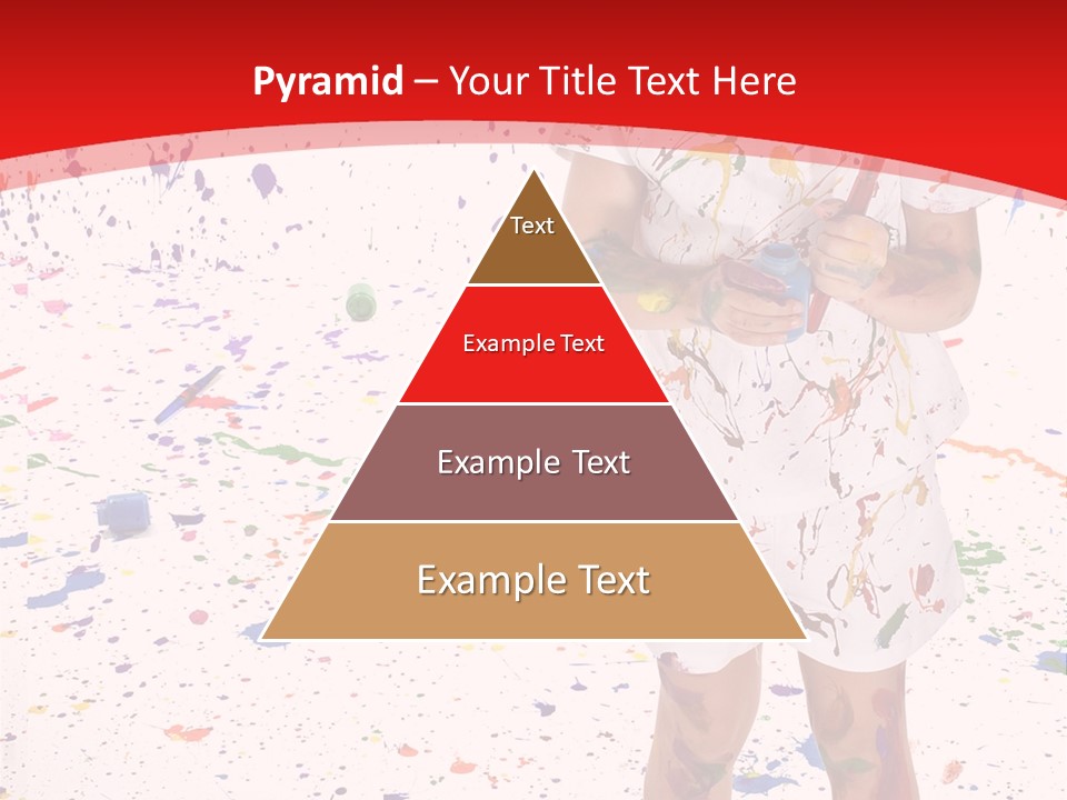 Full Body Colour Play PowerPoint Template