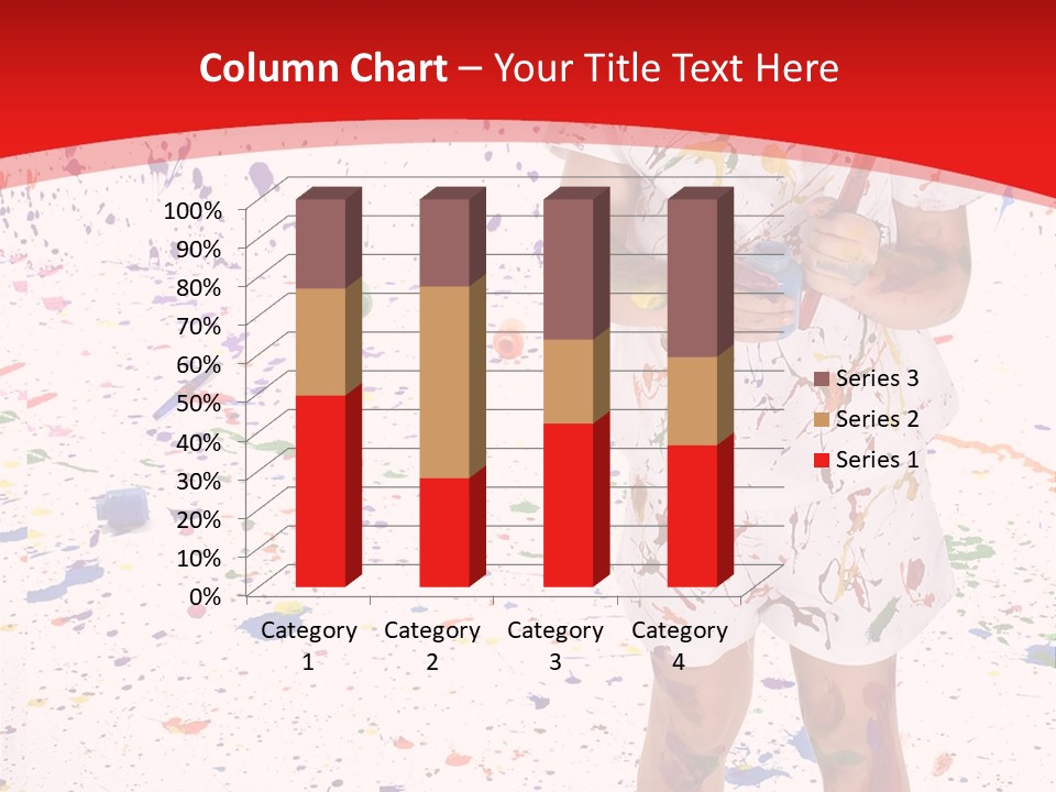 Full Body Colour Play PowerPoint Template