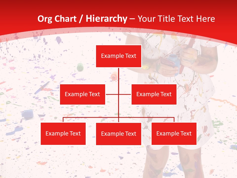 Full Body Colour Play PowerPoint Template