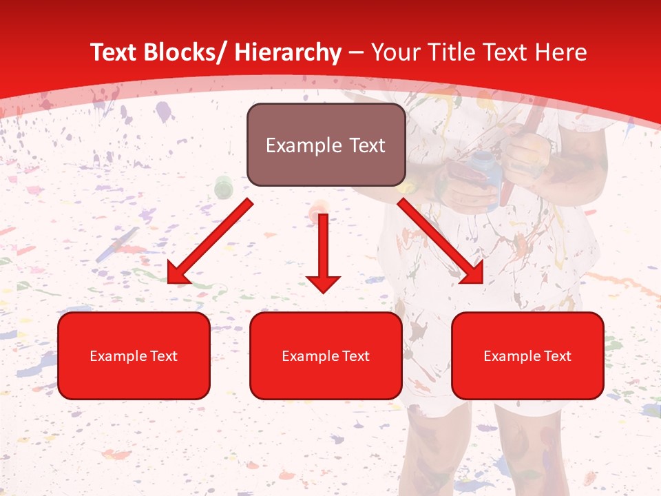 Full Body Colour Play PowerPoint Template