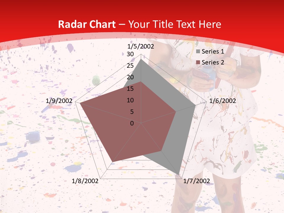 Full Body Colour Play PowerPoint Template