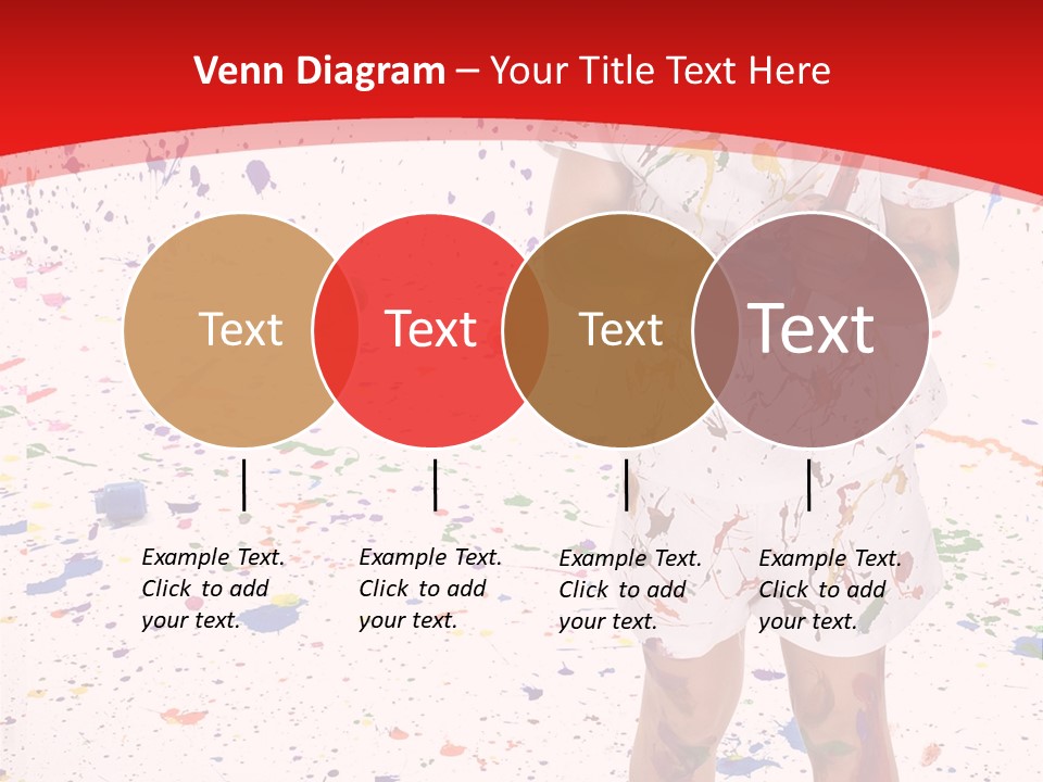 Full Body Colour Play PowerPoint Template