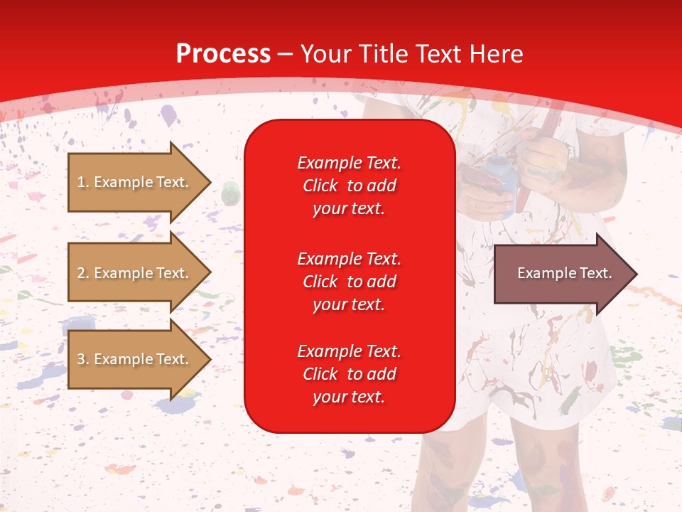 Full Body Colour Play PowerPoint Template
