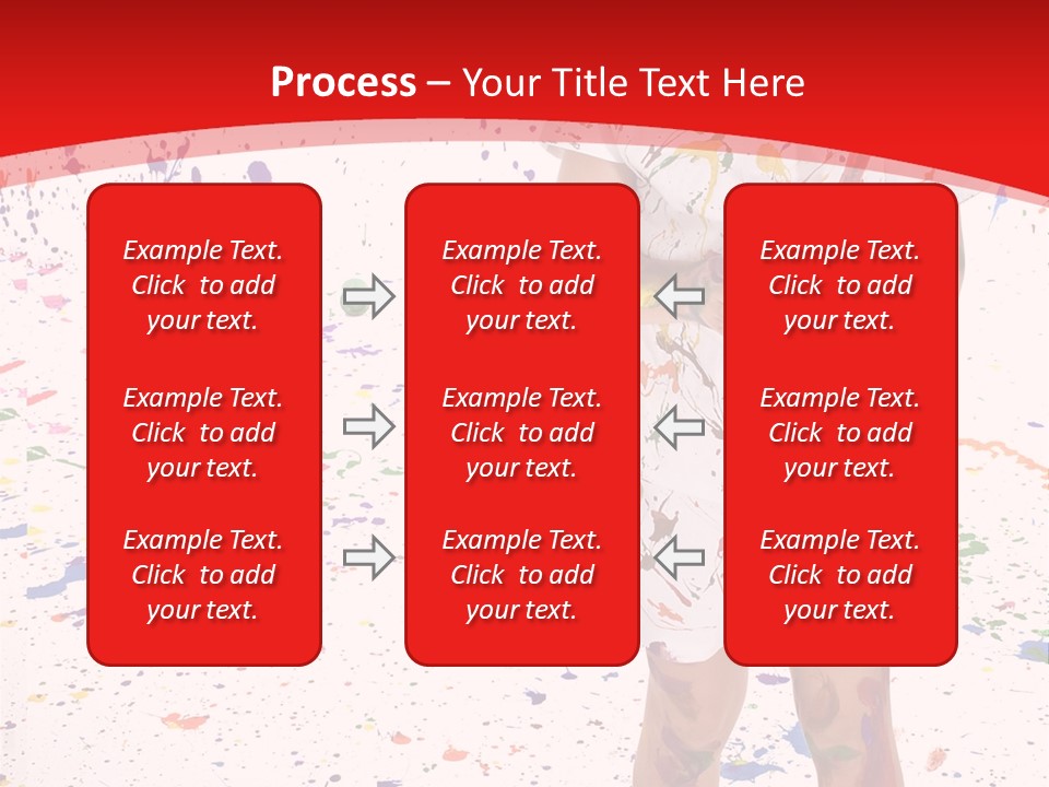 Full Body Colour Play PowerPoint Template