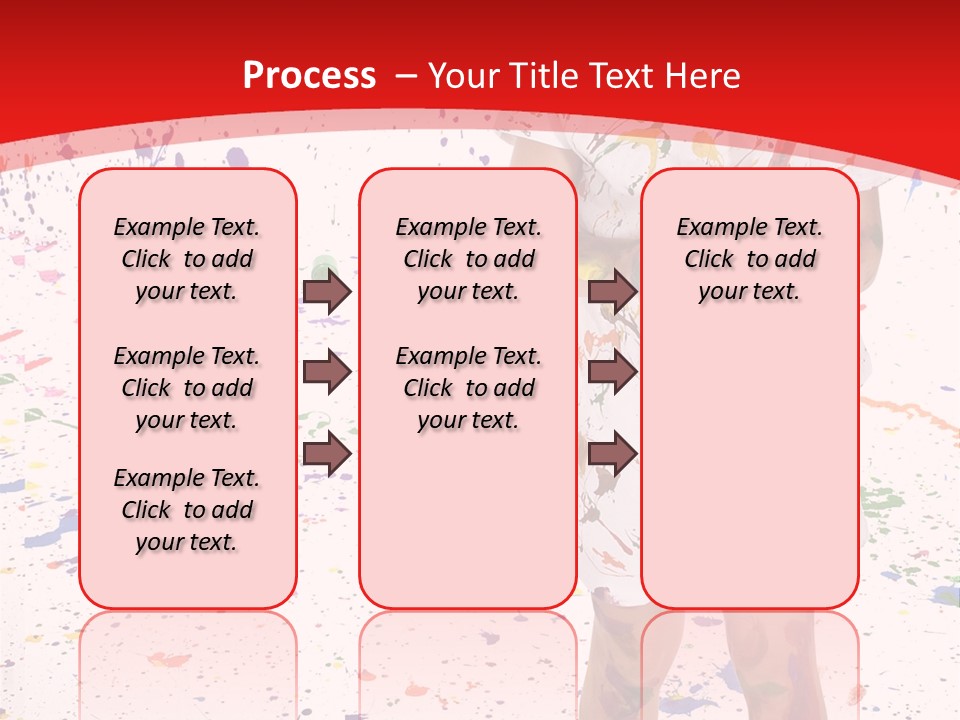Full Body Colour Play PowerPoint Template
