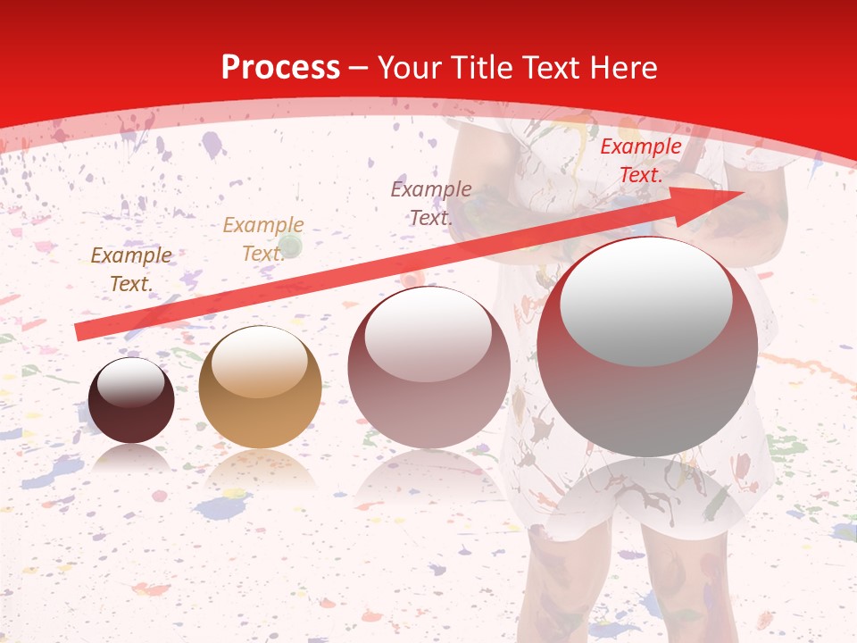 Full Body Colour Play PowerPoint Template