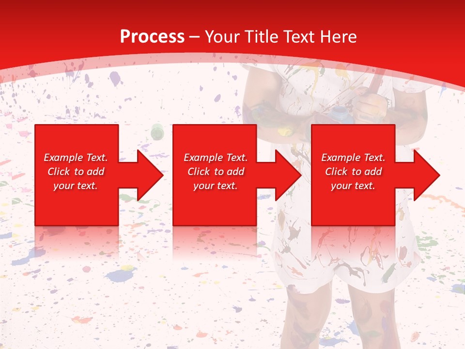 Full Body Colour Play PowerPoint Template