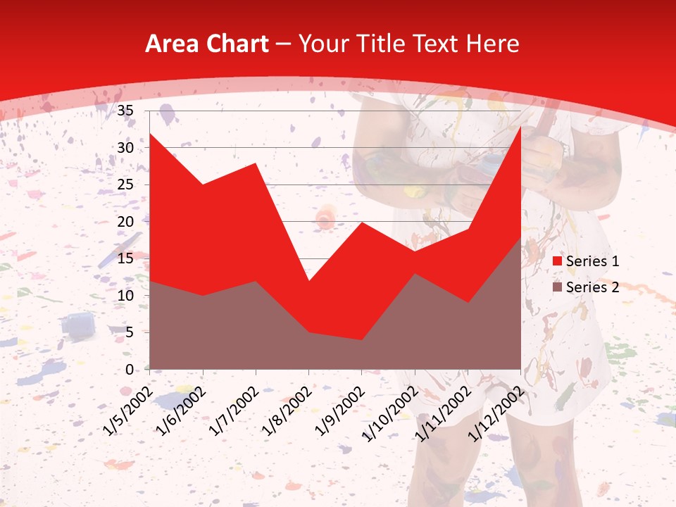 Full Body Colour Play PowerPoint Template