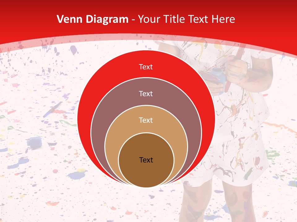 Full Body Colour Play PowerPoint Template