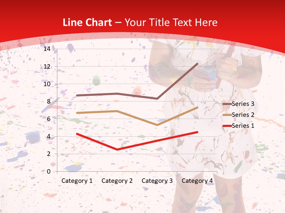 Full Body Colour Play PowerPoint Template