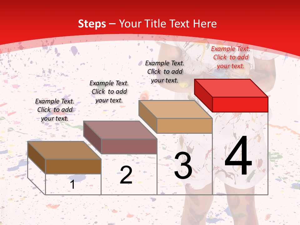 Full Body Colour Play PowerPoint Template