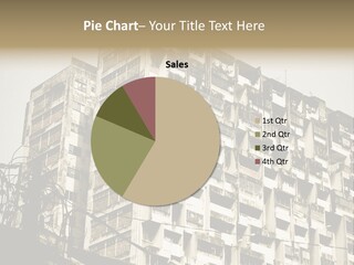 Flats English Damaged PowerPoint Template