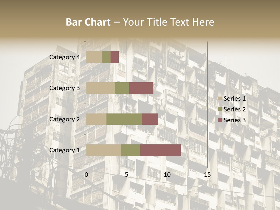 Flats English Damaged PowerPoint Template