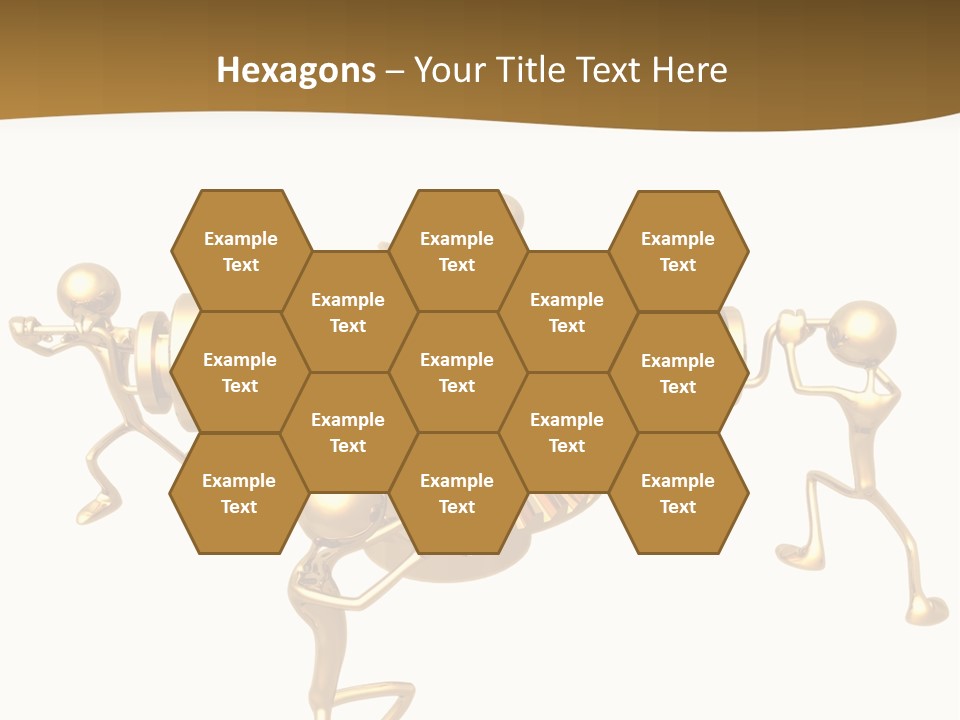 Idiom Art Gold PowerPoint Template