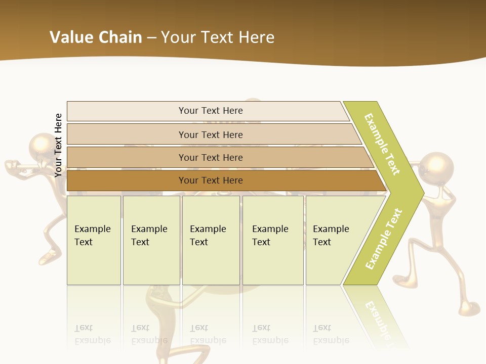 Idiom Art Gold PowerPoint Template