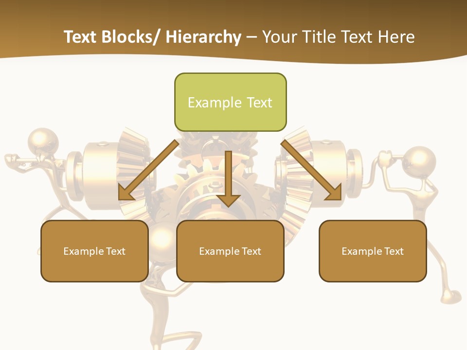 Idiom Art Gold PowerPoint Template