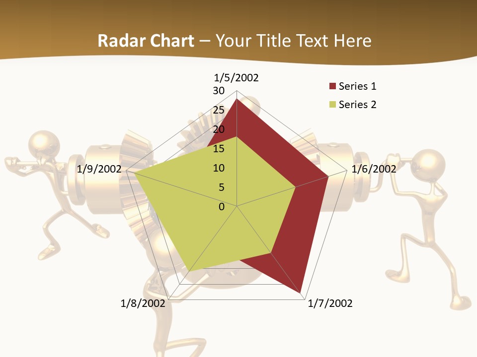 Idiom Art Gold PowerPoint Template