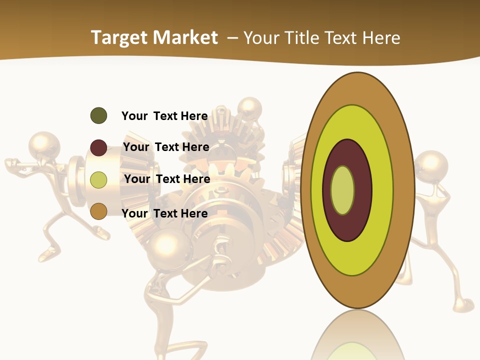 Idiom Art Gold PowerPoint Template