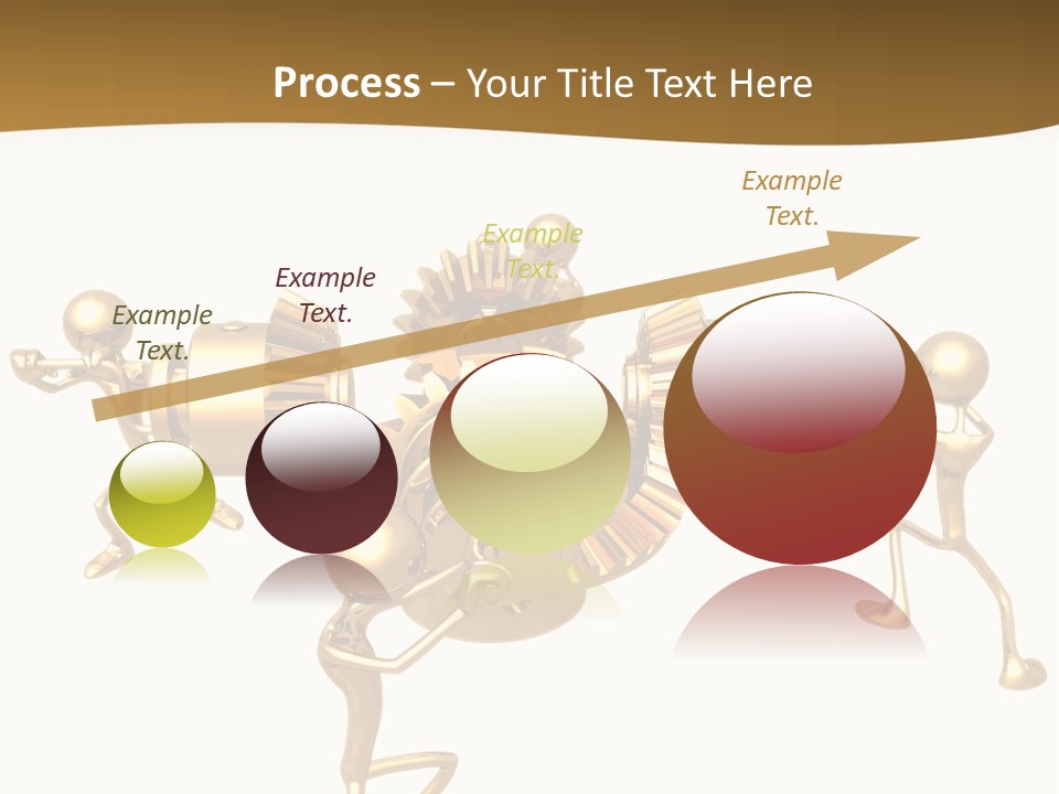 Idiom Art Gold PowerPoint Template