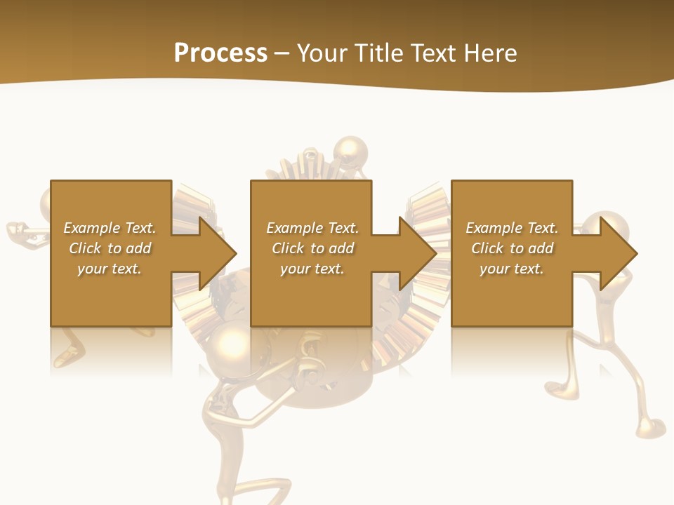 Idiom Art Gold PowerPoint Template