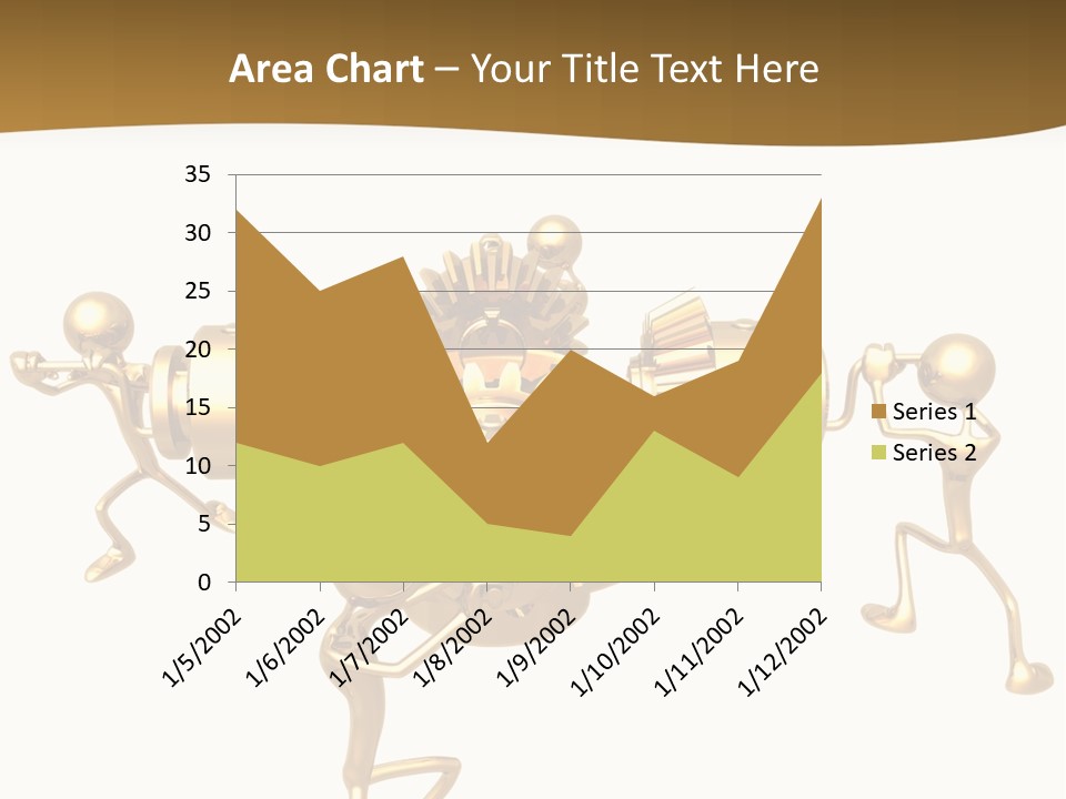 Idiom Art Gold PowerPoint Template