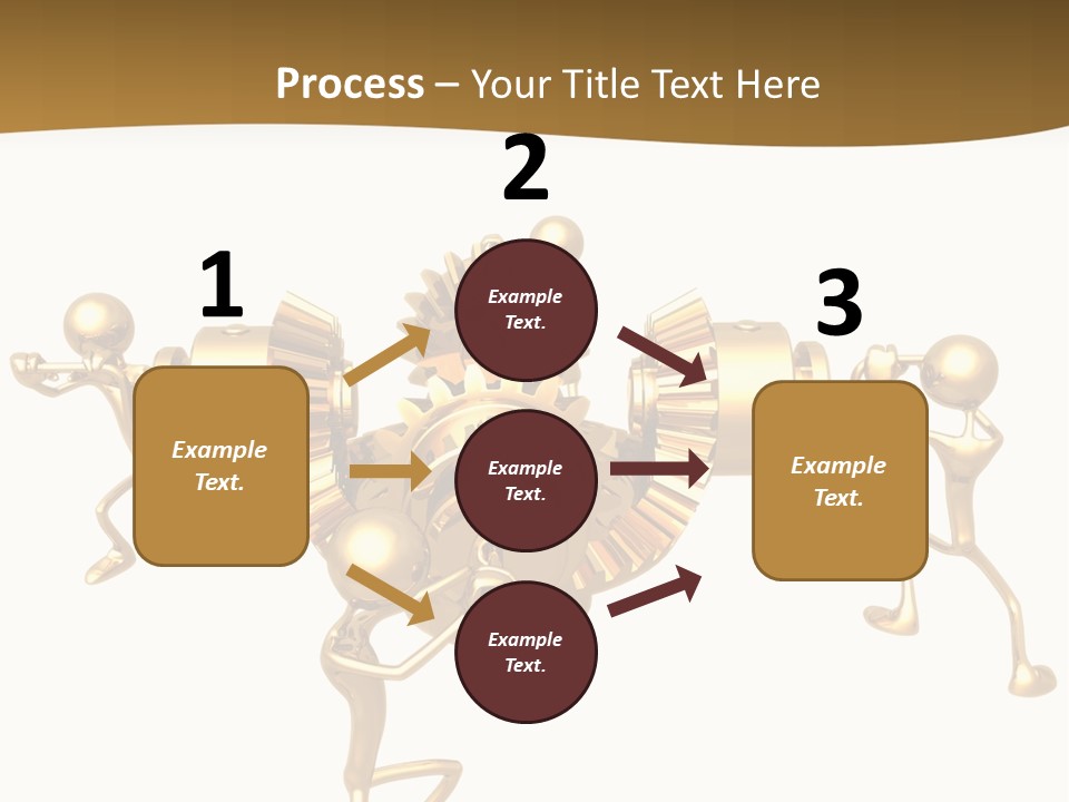 Idiom Art Gold PowerPoint Template