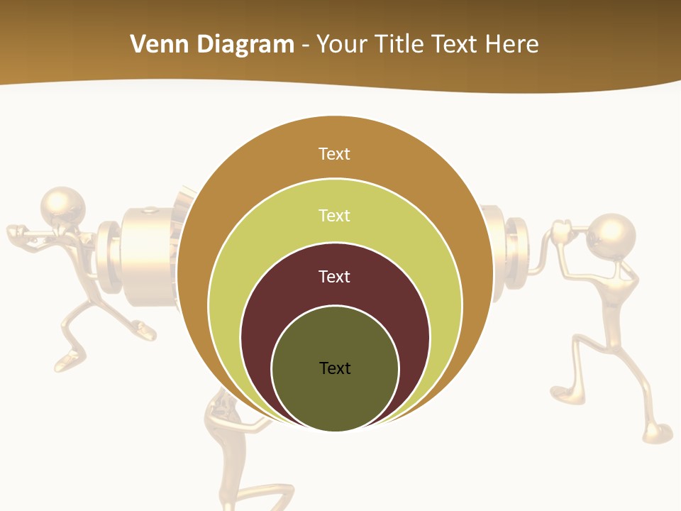 Idiom Art Gold PowerPoint Template