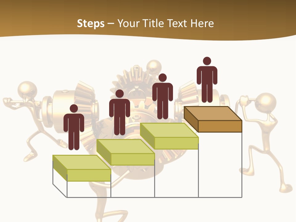 Idiom Art Gold PowerPoint Template